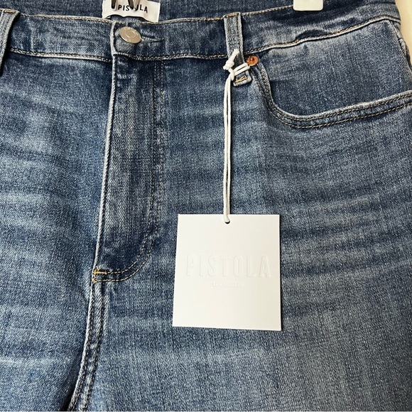 NWT PISTOLA Krista High Rise Slim Bootcut Jeans in Vibrant - Picture 5 of 11